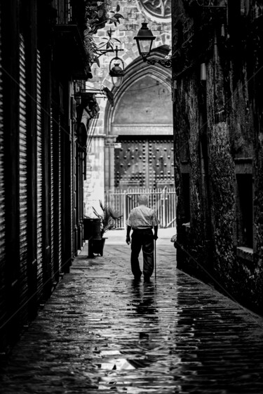 Photographie intitulée "Le Chemin" par Abraham Kravitz, Œuvre d'art originale, Photographie numérique