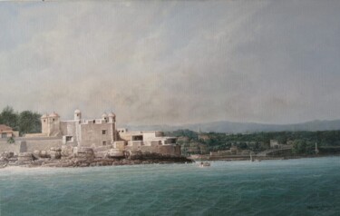 Pintura intitulada "Forte de São João d…" por Abraham Levy Lima, Obras de arte originais, Óleo
