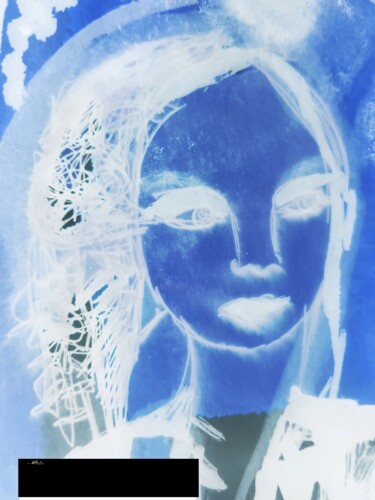 Digitale Kunst mit dem Titel "Radiographie de l'é…" von Abricodéal Îles, Original-Kunstwerk, 2D digitale Arbeit