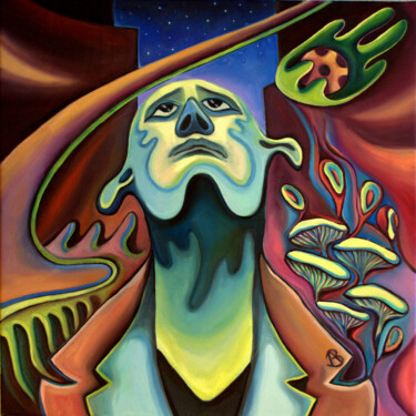 Картина под названием ""Free Your Mind"" - Agota Olimpija Bričkutė, Подлинное произведение искусства, Масло