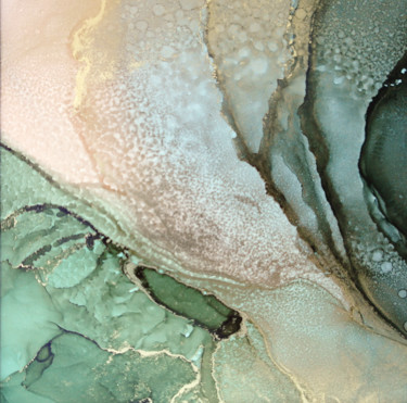 Green ship of wisdom Painting titled "Green ship of wisdom" by Margaux Tweek, Original Art, Ink