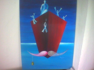 "sailors" başlıklı Tablo Önder Bora tarafından, Orijinal sanat, Petrol