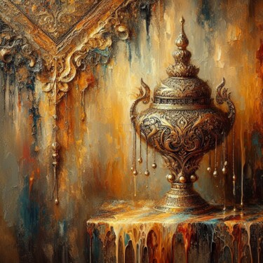 "Forgotten Relic" başlıklı Dijital Sanat Abstract Bliss tarafından, Orijinal sanat, Dijital Resim