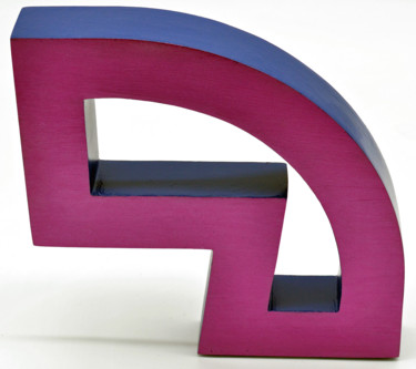 Sculpture titled "Arc" by Pablo Alfredo De La Peña, Original Artwork, Wood