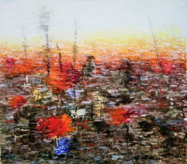 Pintura titulada "Poppies" por Abstractony, Obra de arte original, Acrílico