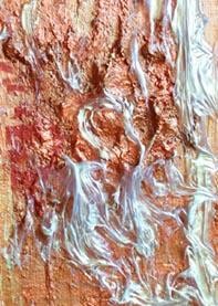 Painting titled "Sacra I DETAIL PICT…" by Urszula Zajkowska, Original Artwork