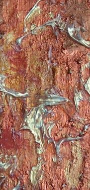 Painting titled "Sacra I DETAIL PICT…" by Urszula Zajkowska, Original Artwork