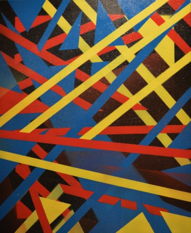 Peinture intitulée "Expression libre 10" par Abstr'Art Design, Œuvre d'art originale, Acrylique Monté sur Châssis en bois