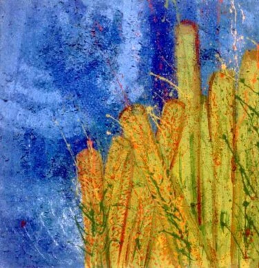 Pintura intitulada "paissagem de ABJAN" por Marcelo Abuchalla, Obras de arte originais