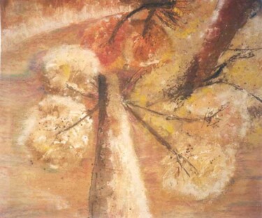 Painting titled "ARAUCARIA MARIA HEL…" by Marcelo Abuchalla, Original Artwork, Oil
