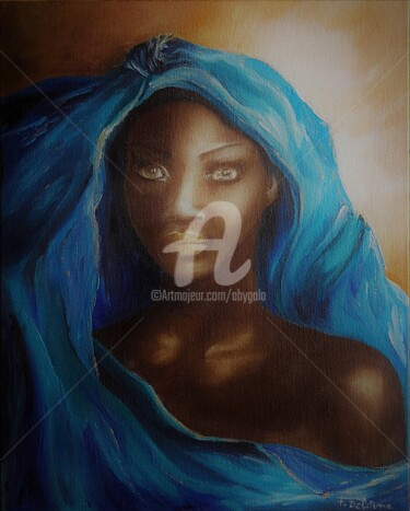 Pintura titulada "Racine.jpg" por Abygala, Obra de arte original, Oleo