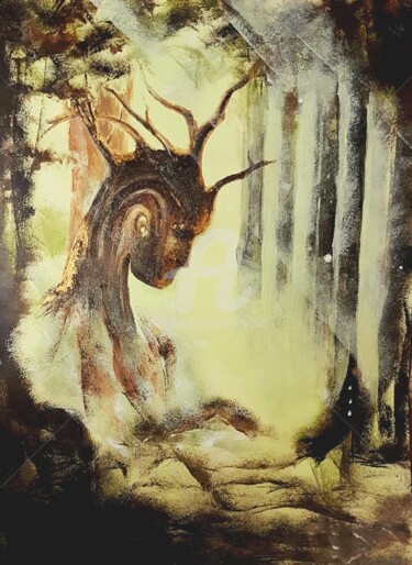 Peinture intitulée "Reliance.jpg" par Abygala, Œuvre d'art originale, Acrylique