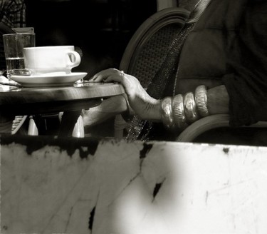 Photographie intitulée "glam café" par Ariane Canta-Brejnik, Œuvre d'art originale