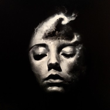 Картина под названием "Ilaria 3" - Achille Chiarello, Подлинное произведение искусства, Масло