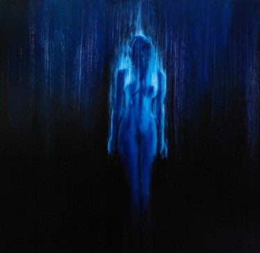 Peinture intitulée "Ghost 3" par Achille Chiarello, Œuvre d'art originale, Huile