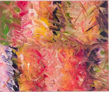 Schilderij getiteld "colorful show" door Soukayna Achou, Origineel Kunstwerk, Acryl