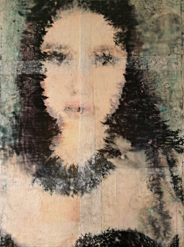 Painting titled "Ingrid (n.462)" by Alessio Mazzarulli, Original Artwork, Acrylic