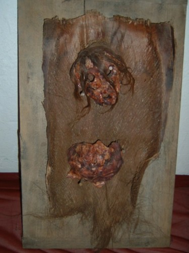 Sculpture intitulée "VENTRE ET TETE" par Acuti, Œuvre d'art originale