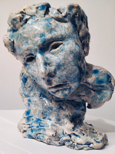 Escultura intitulada "Ceramic sculpture" por Adam Czekański, Obras de arte originais, Cerâmica