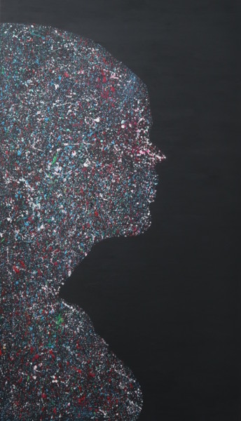Peinture intitulée "Woman" par Adam Spinosa, Œuvre d'art originale, Acrylique