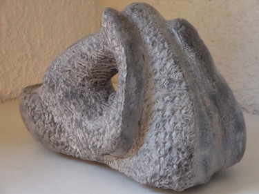 Скульптура под названием "Le Souffleur" - Antoinette Deley, Подлинное произведение искусства, Камень