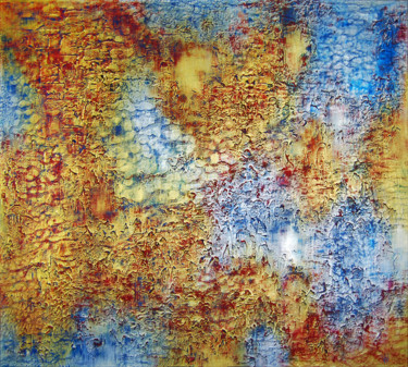 GEOGRAPHIE CELESTE Peinture intitulée "GEOGRAPHIE CELESTE" par Ada Van, Œuvre d'art originale, Acrylique