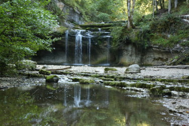 Photography titled "waterfall 3" by Tensaye, Original Artwork, Non Manipulated Photography
