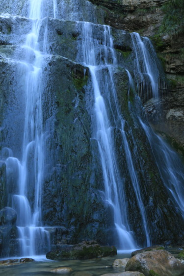 Photography titled "waterfall 9" by Tensaye, Original Artwork, Non Manipulated Photography