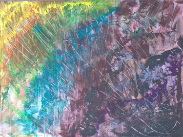 Day and night Painting titled "Day and night" by Adel Fahmi, Original Art, Acrylic