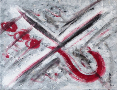 Pintura titulada "Cuestión de cromoso…" por Adela Casado Cano, Obra de arte original, Oleo Montado en Bastidor de camilla de…