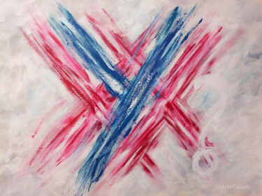 Pintura titulada "XY XX ?" por Adela Casado Cano, Obra de arte original, Acrílico