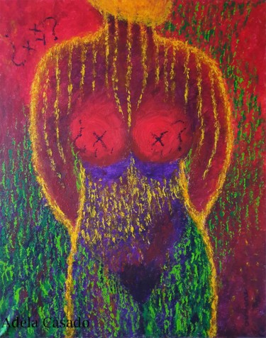 CUESTION DE GENERO III Pintura titulada "CUESTION DE GENERO…" por Adela Casado Cano (Adela Casado), Obra de arte original, Acrílico