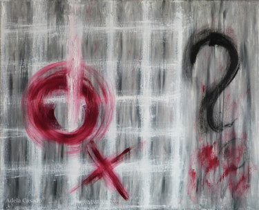 REPRESION / REPRESSION Pintura titulada "REPRESION / REPRESS…" por Adela Casado Cano (Adela Casado), Obra de arte original, Oleo