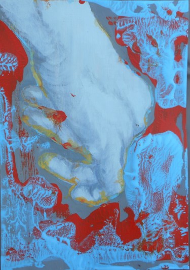 Peinture intitulée "Main du dormeur II" par Adèle Fontran, Œuvre d'art originale, Acrylique