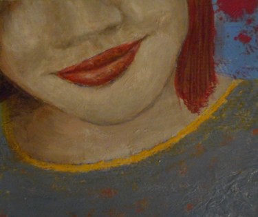 Ζωγραφική με τίτλο "CHICA MIA II" από Adèle Fontran, Αυθεντικά έργα τέχνης, Ακρυλικό