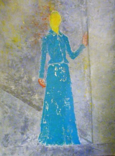 Peinture intitulée "Les Longues II" par Adèle Fontran, Œuvre d'art originale, Acrylique