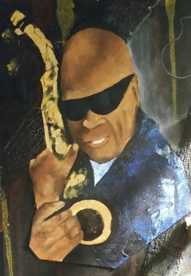 Painting titled "Maceo Parker" by Adelinercx, Original Artwork