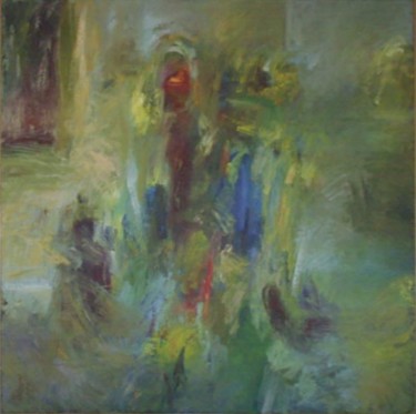 Painting titled "nature vivante" by Adham Bozart, Original Artwork, Oil