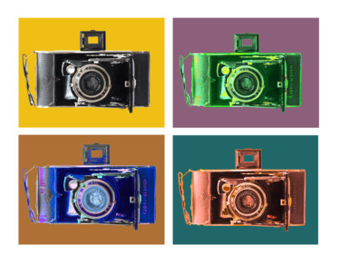 4 agfas Photographie intitulée "4 agfas" par Alfredo Blasco Nuin, Œuvre d'art originale, Photographie manipulée