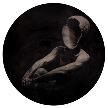 Рисунок под названием "Creuset" - Sébastien Bocquet, Подлинное произведение искусства, Древесный уголь