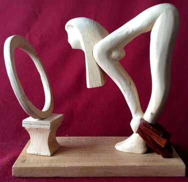 Sculpture titled "Morning.jpg" by Adolf Neystat, Original Artwork, Wood