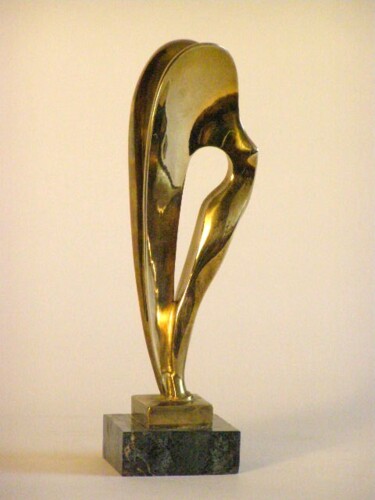 Скульптура под названием "nike-21-x-6-x-6-cm.…" - Adolf Neystat, Подлинное произведение искусства