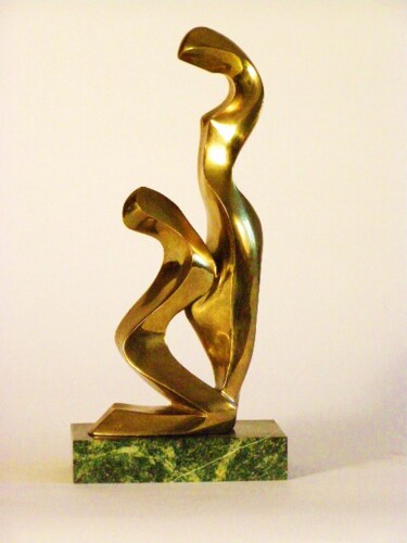 Скульптура под названием "worship-31-x-14x-8-…" - Adolf Neystat, Подлинное произведение искусства