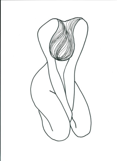 Рисунок под названием "an-nude-1.jpg" - Adolf Neystat, Подлинное произведение искусства