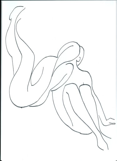 Рисунок под названием "an-nude-4.jpg" - Adolf Neystat, Подлинное произведение искусства