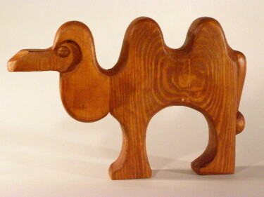 Скульптура под названием "Верблюд.jpg" - Adolf Neystat, Подлинное произведение искусства