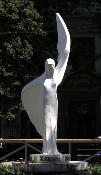 Скульптура под названием "Memorial-2.jpg" - Adolf Neystat, Подлинное произведение искусства, Литьё