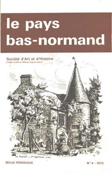 Dessin intitulée "le pays bas-normand…" par Adolphe Cabon, Œuvre d'art originale
