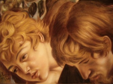 Pittura intitolato "PARTICOLARE  DEL  C…" da Leo Principe, Opera d'arte originale, Olio