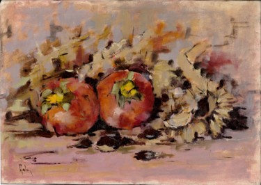Peinture intitulée "" CACHI " GIANFRANC…" par L. Adorni, Œuvre d'art originale, Huile